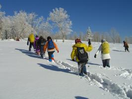 Jilin Rime Ice Snow Festival Walking